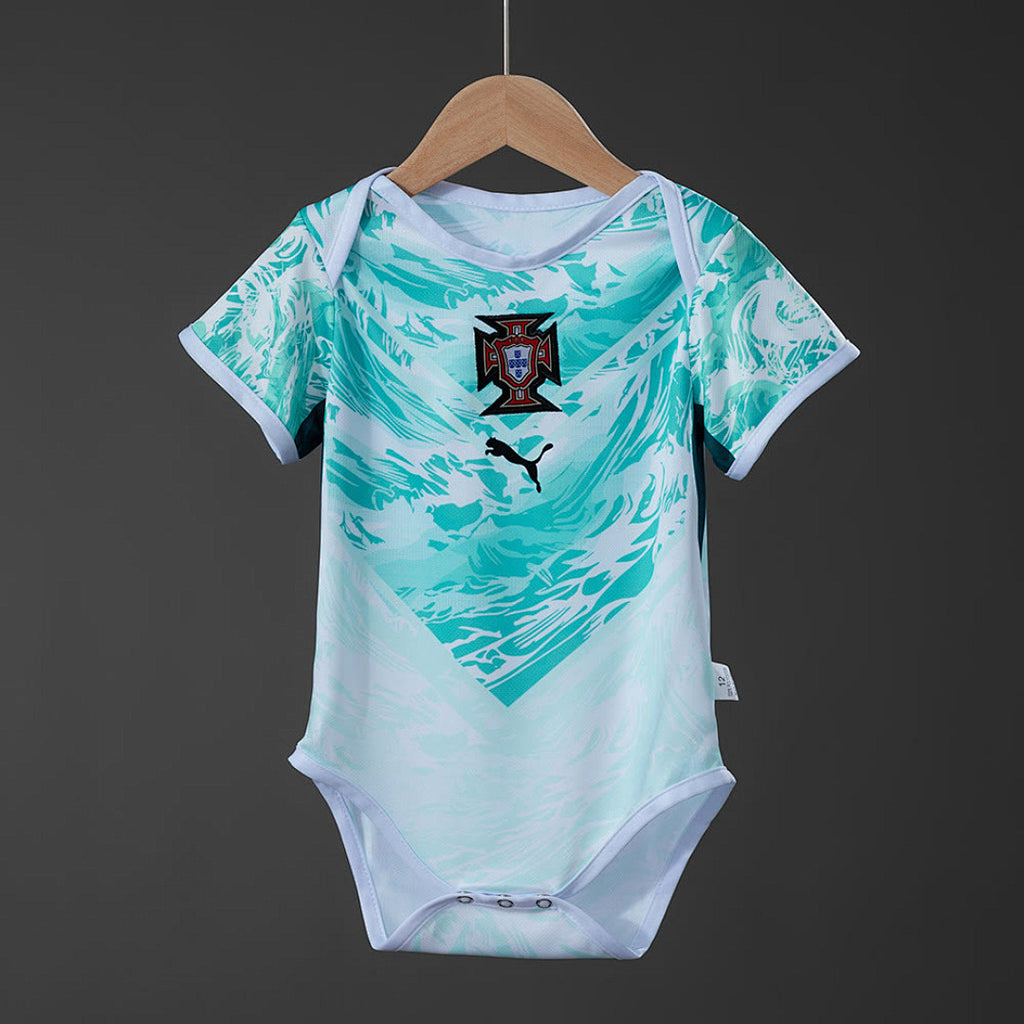 Portugal 26/27 baby away jersey - front view