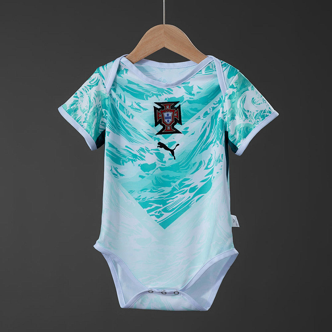 Portugal 26/27 baby away jersey - front view