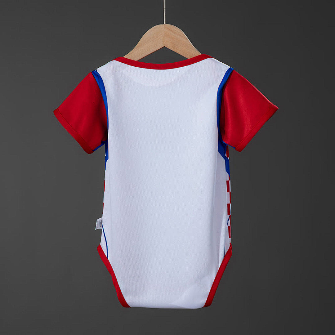 Croatia 26/27 baby home jersey - back view