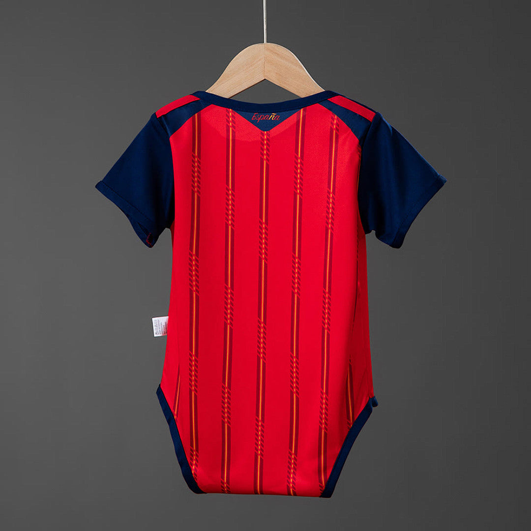 Spain 26/27 baby home jersey - back view