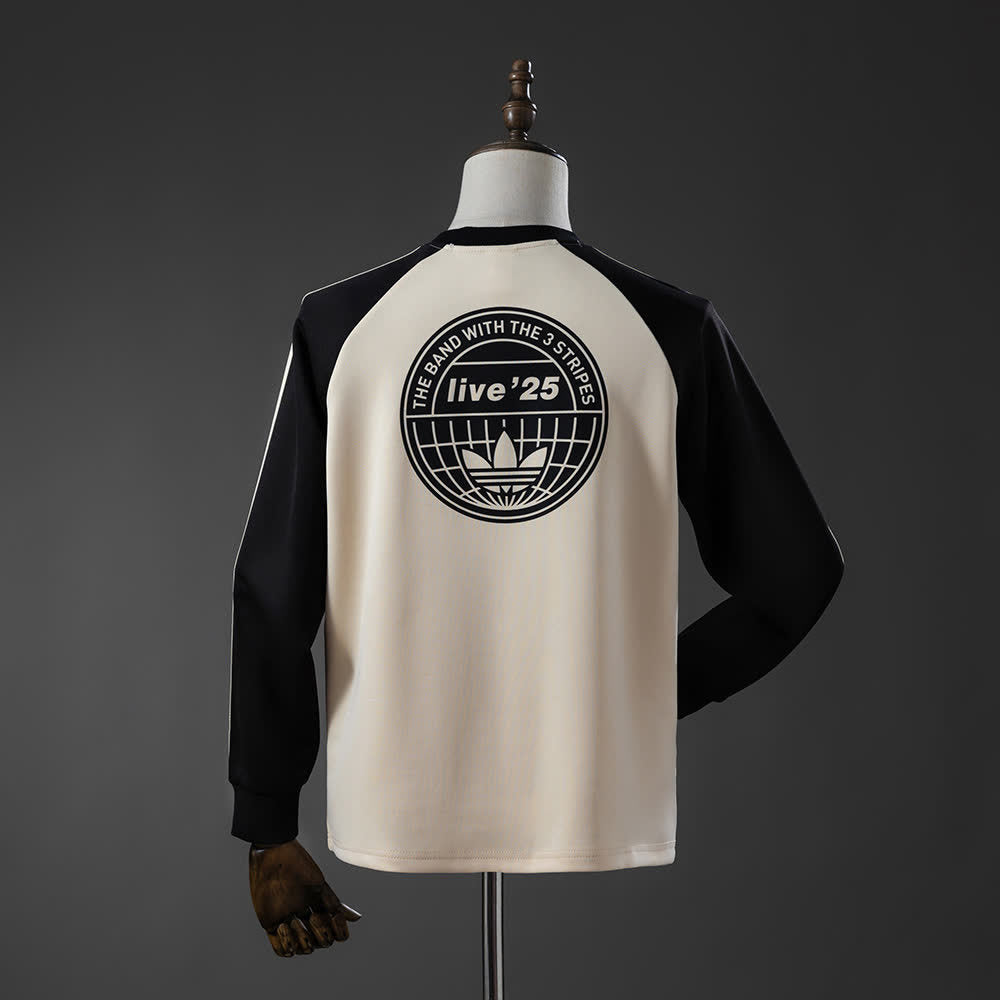 Oasis Tour Long-Sleeve Tee Beige