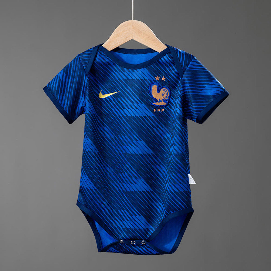 France 26/27 baby home jersey - front view