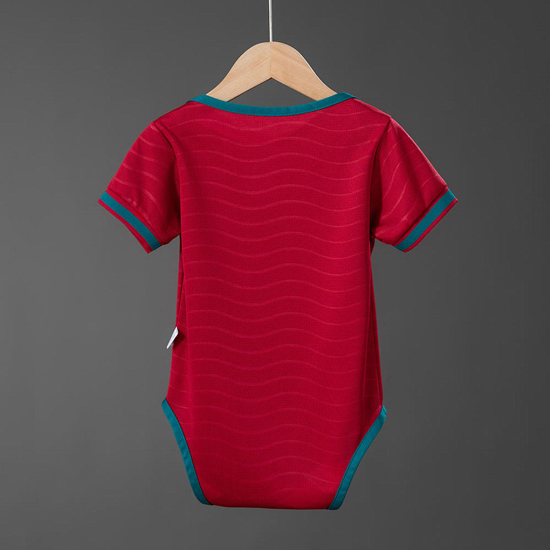 Portugal 26/27 baby home jersey - back view