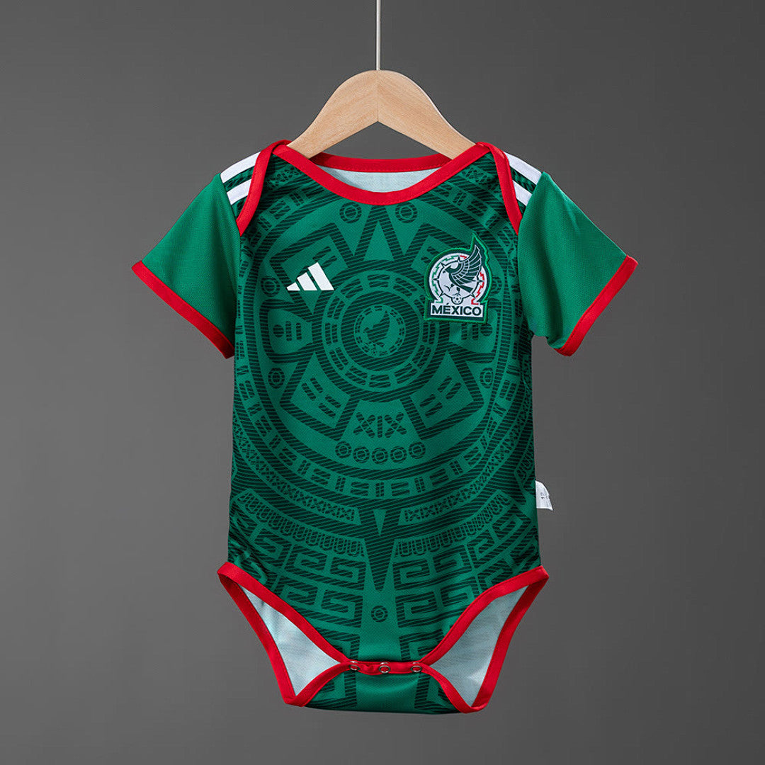 Mexico 26/27 baby home jersey - front view