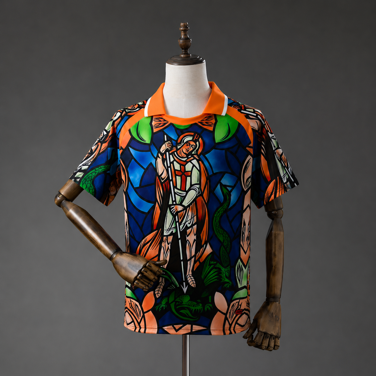 England製 AC London mosaic design  shirts England x Palace Collab Kit $39.99 | Kit Happens