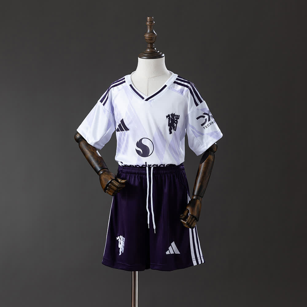 Manchester United Bambini Trasferta Kit - 25/26