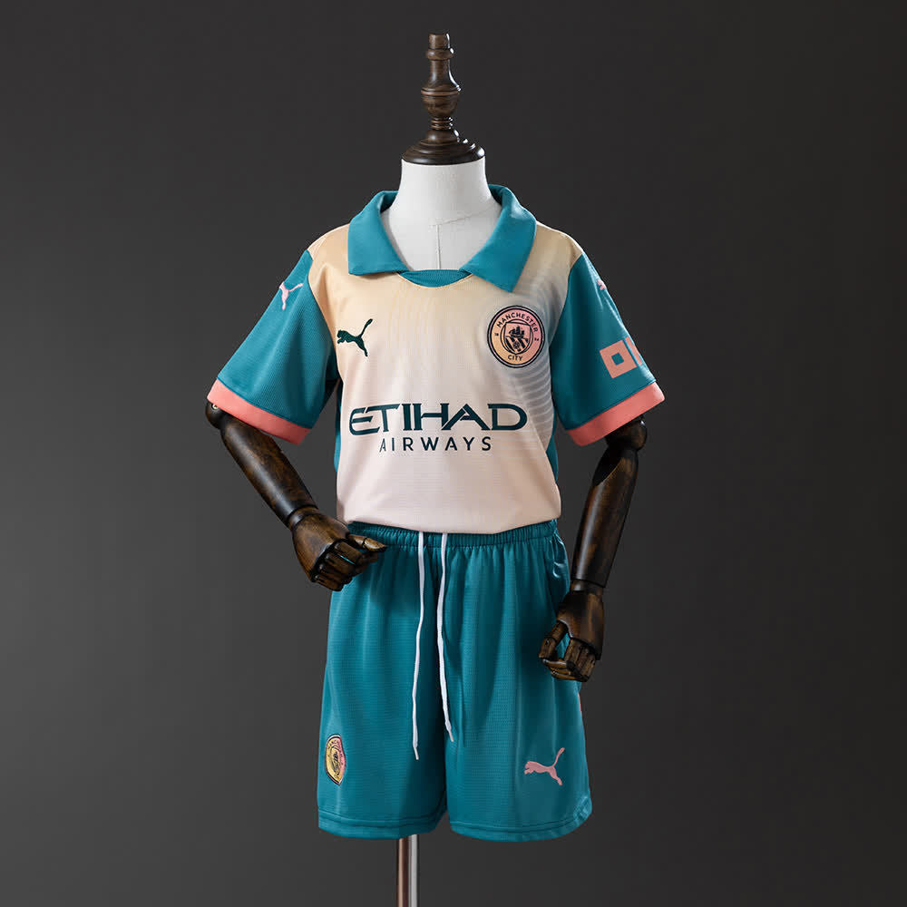 Manchester City Kids Fourth Trasferta Kit - 24/25