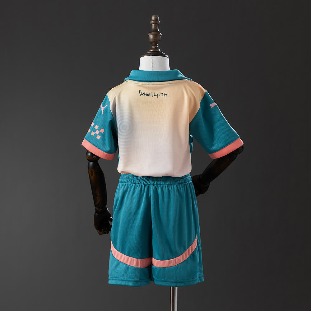 Manchester City Kids Fourth Auswärts Kit - 24/25