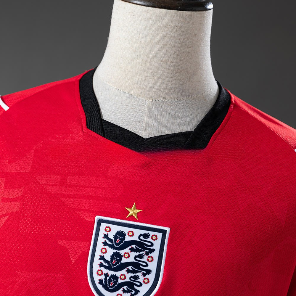 England Away WC 2026 Kit, back view, replica football kit, £22.99 with free UK delivery