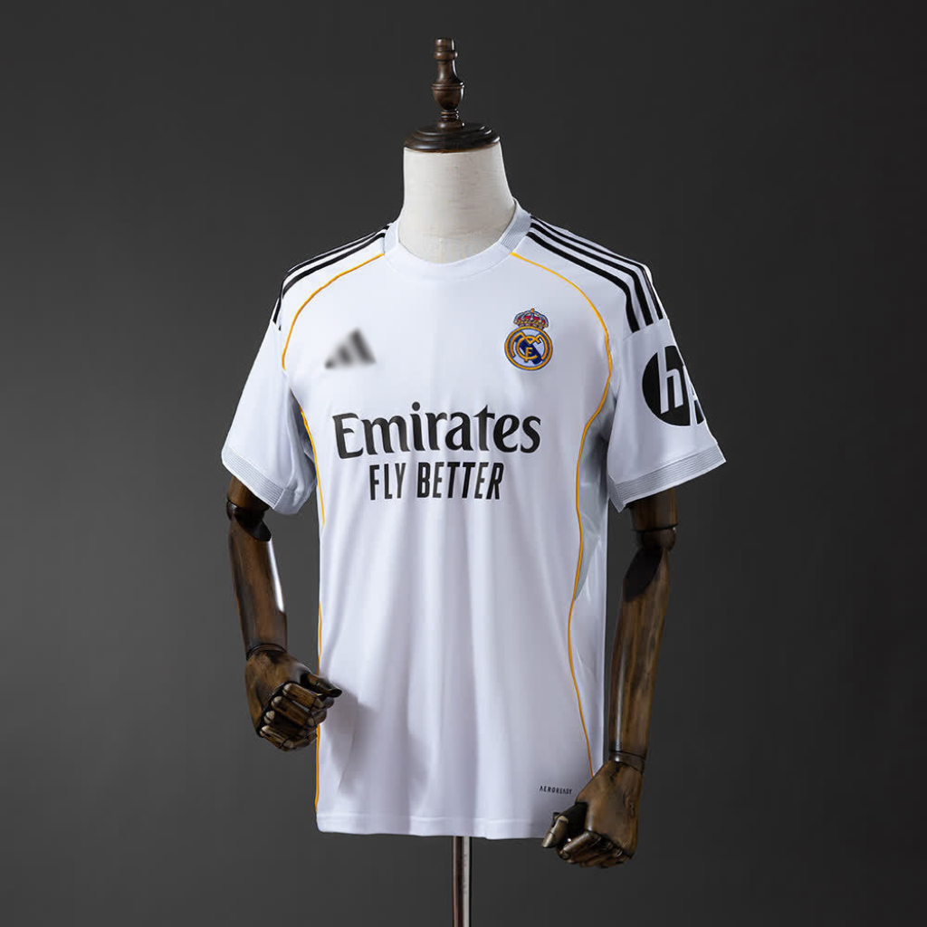 Real Madrid Home - 25/26 — adult replica football kit, World Cup 2026