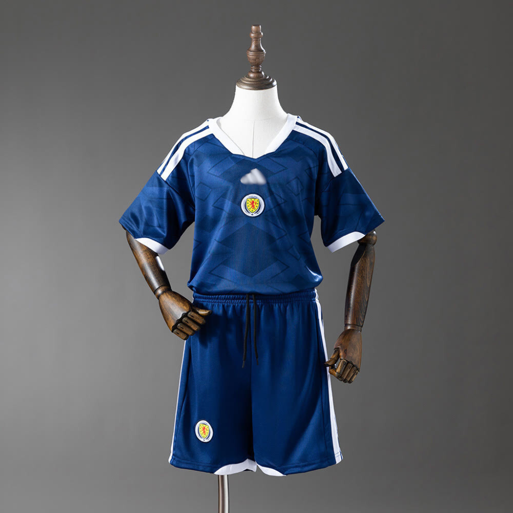 Kids Scotland Home World Cup Jersey - 2026 — kids replica football kit, World Cup 2026