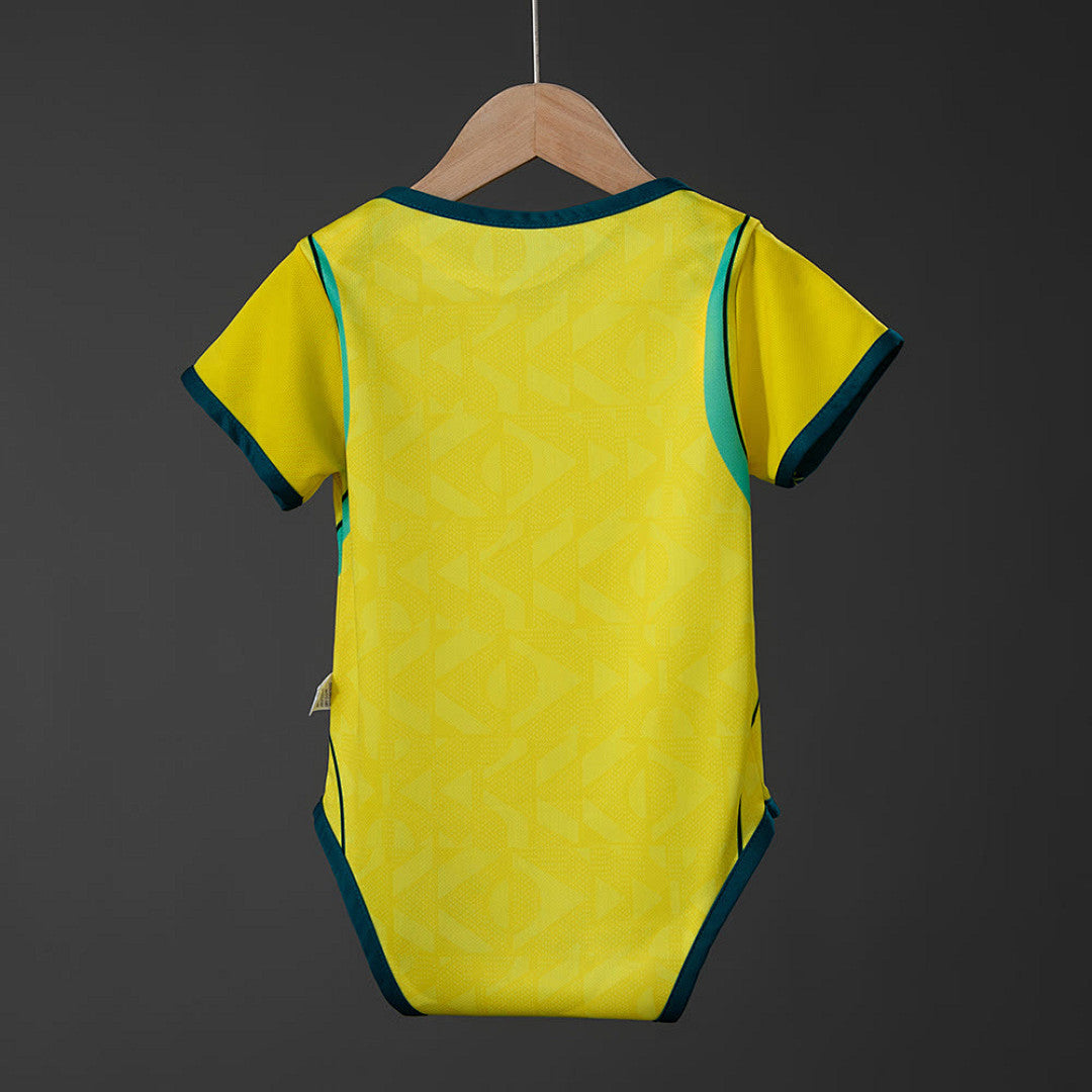 Brazil 26/27 baby home jersey - back view