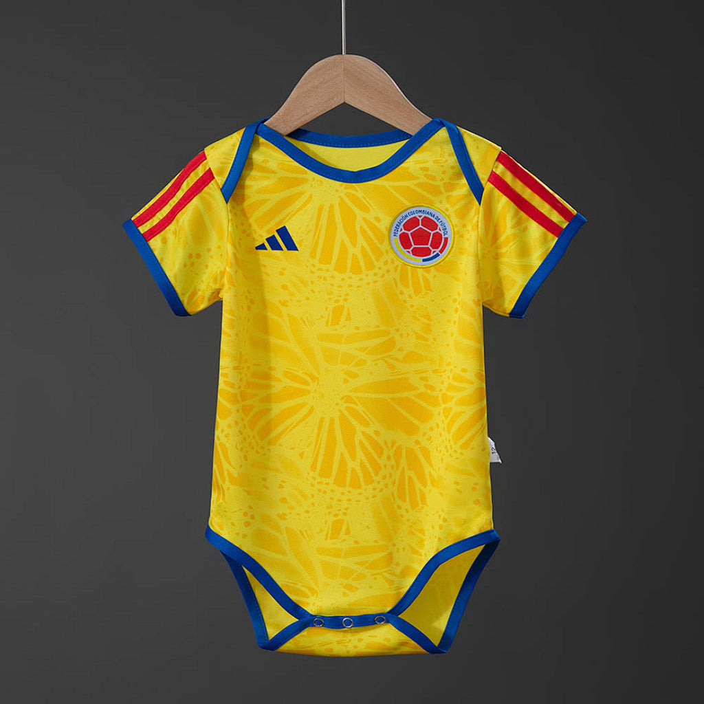 Colombia 26/27 baby home jersey - front view