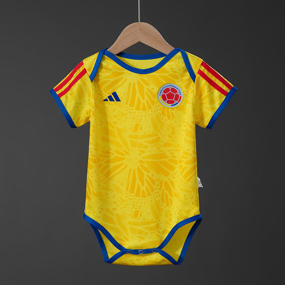 Colombia 26/27 baby home jersey - front view