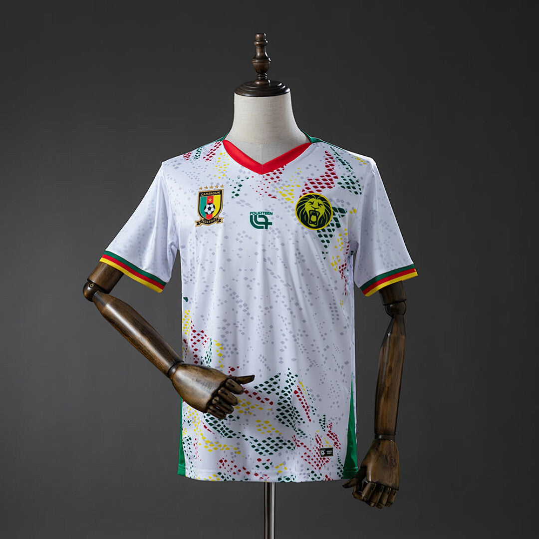 Cameroon Away World Cup Jersey - 2026 — adult replica football kit, World Cup 2026