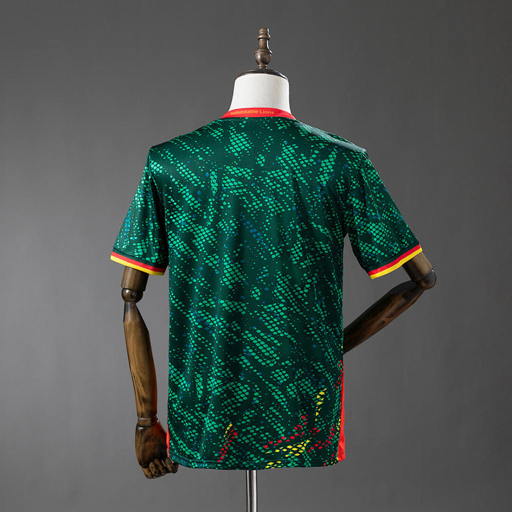 Cameroon Home World Cup Jersey - 2026 — adult replica football kit, World Cup 2026