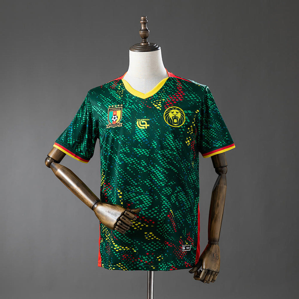 Cameroon Home World Cup Jersey - 2026 — adult replica football kit, World Cup 2026