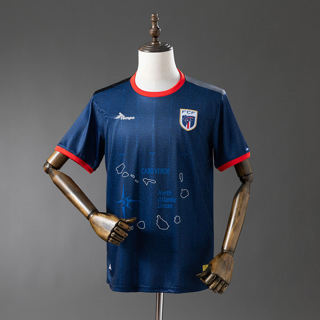 Cape Verde Home World Cup Jersey - 2026 — adult replica football kit, World Cup 2026