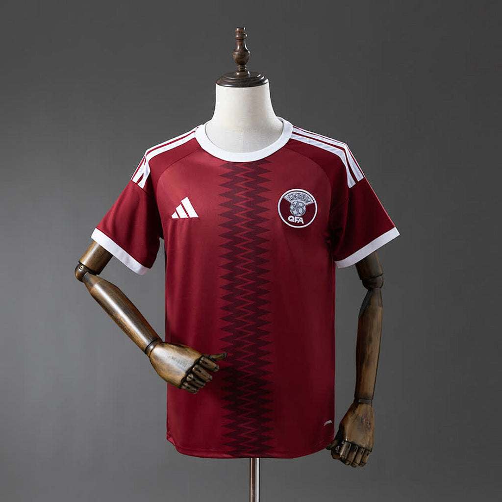 Qatar Home World Cup Jersey - 2026 — adult replica football kit, World Cup 2026