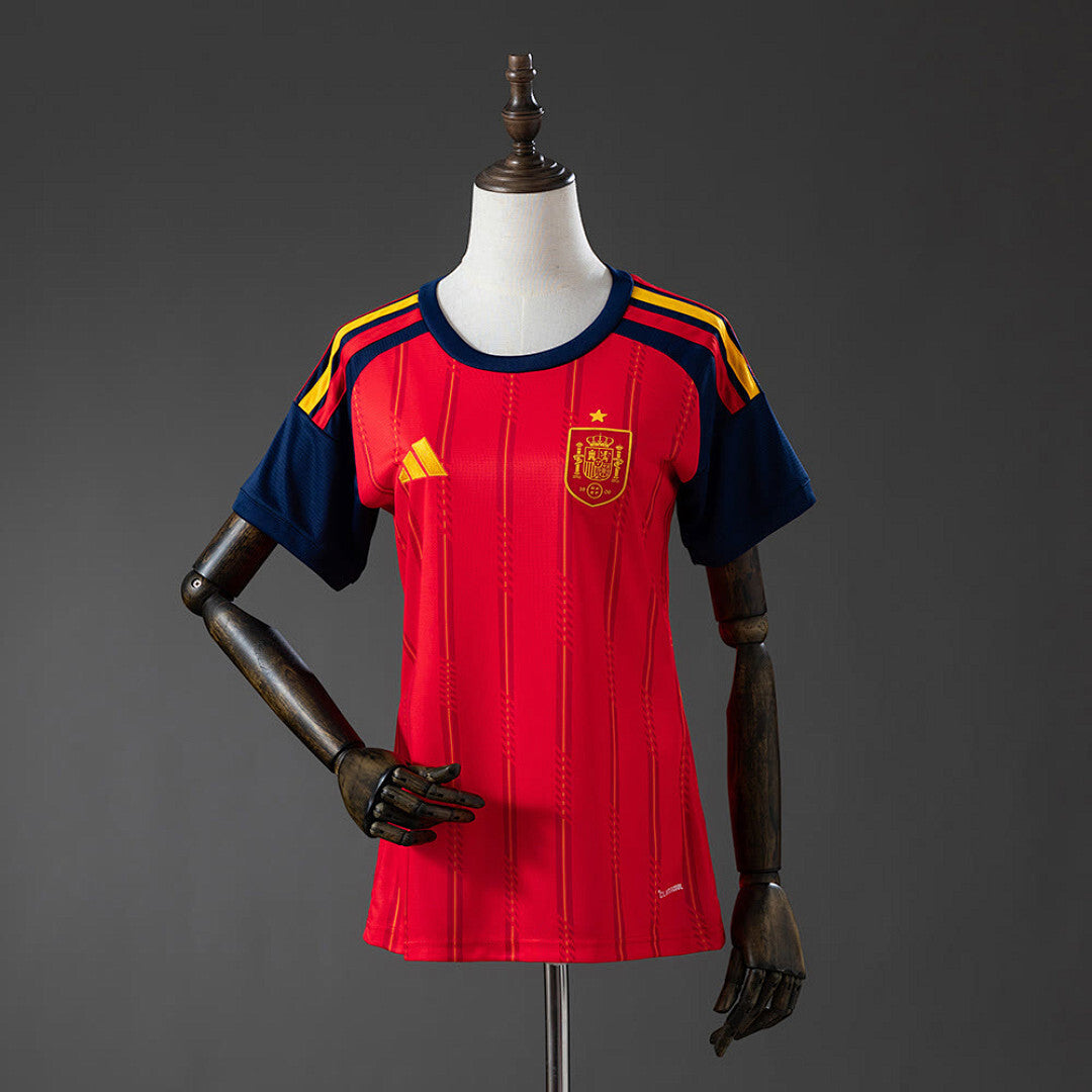 Spain Home World Cup Jersey - 2026 — adult replica football kit, World Cup 2026