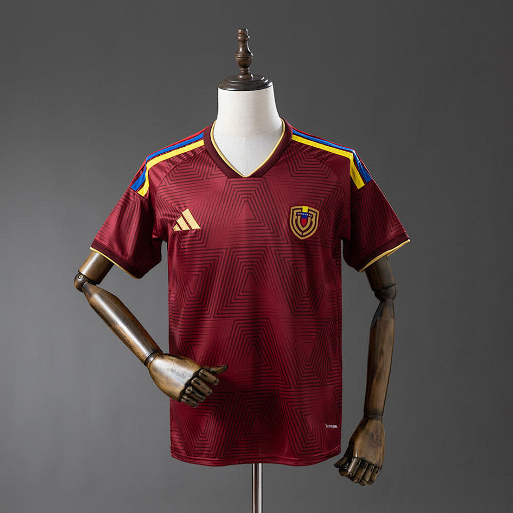 Venezuela Home World Cup Jersey - 2026 — adult replica football kit, World Cup 2026