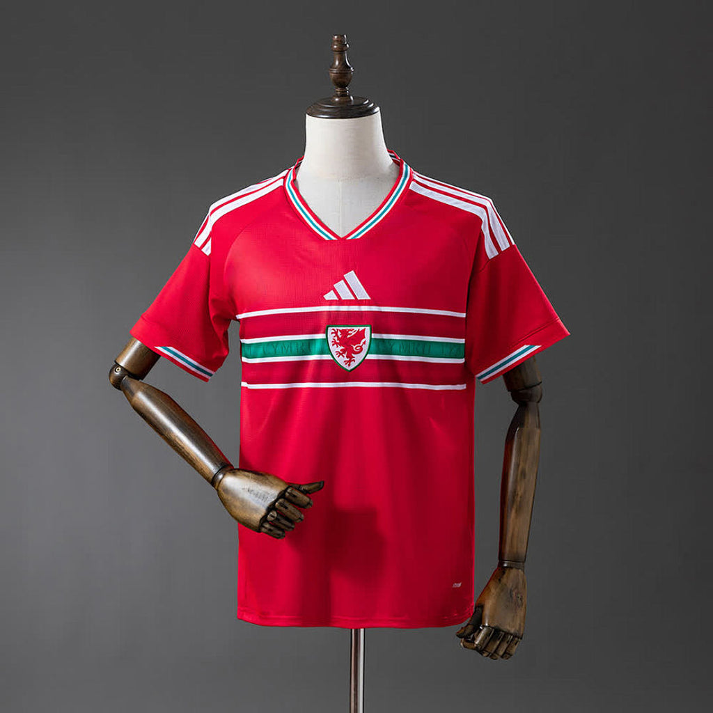 Wales Home World Cup Jersey - 2026 — adult replica football kit, World Cup 2026